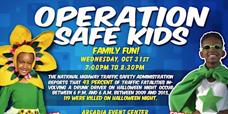 OPERATION SAFE KIDS (MD) ... FREE Costume FUN for Kids primary image