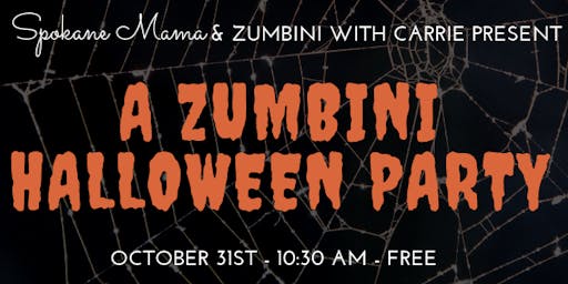 a zumbini halloween party 1030 am