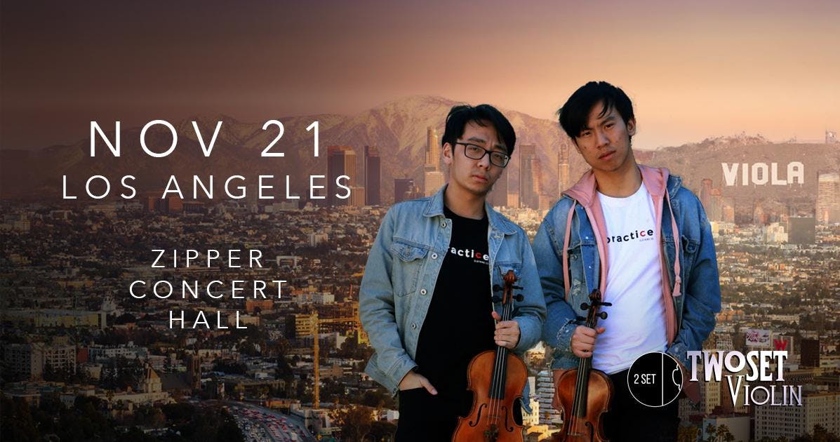 TwoSet Violin World Tour Los Angeles