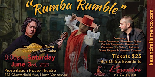 Kasandra Flamenco  presents "RUMBA RUMBLE" primary image