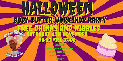 Halloween's Body Butter  Party Workshop
