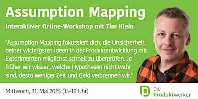 Assumption Mapping – interaktives Live-Event