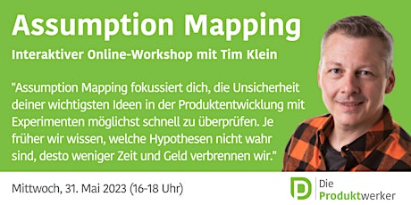 Assumption Mapping - interaktives Live-Event