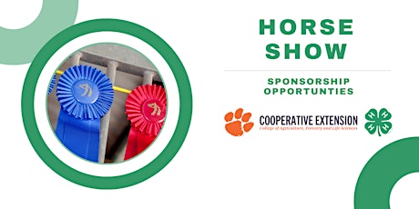 2023 SC 4-H Horse Show Sponsorships
