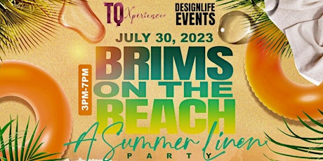 Brims on the Beach - A Summer Linen Affair