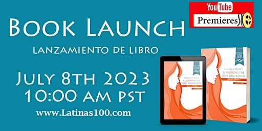 Latinas100 Book Launch Volume 3 / Lanzamiento del libro Latinas100 Vol 3 primary image