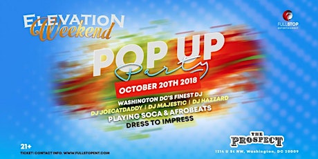 ELEVATION 2018 POP UP PARTY primary image