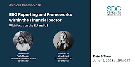ESG Reporting and Frameworks within the Financial Sector