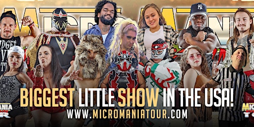 MicroMania Midget Wrestling: Rancho Cordova,CA at Louie's Lounge NIGHT 1 primary image