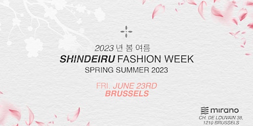 (BE) SHINDEIRU x FASHION WEEK - MIRANO - FRI JUNE 23RD primary image