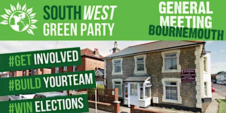 South West Green Party General Meeting 3 November 2018 primary image