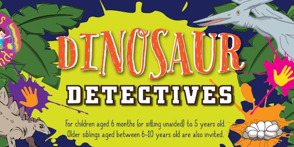 messy play wollaton dinosaur detectives tickets sat 24 nov 2018