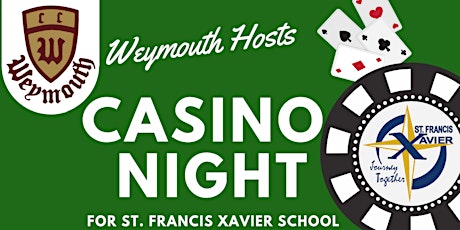 Weymouth Country Club Casino Night for St. Francis Xavier School primary image