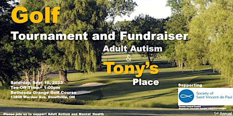 Tony's Place Golf Tournament