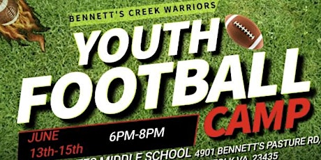 Bennett's Creek Warriors Youth Football Camp