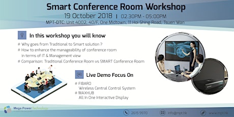 Smart Conference Room Workshop primary image