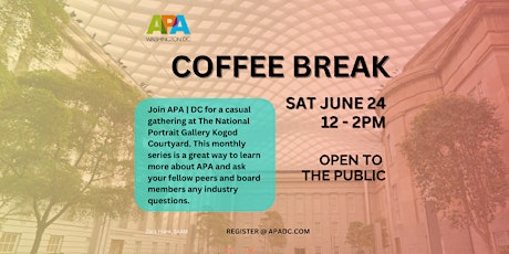 APA | DC Coffee Break - June 2023!