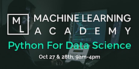 [FREE] 2 Day Bootcamp - Python For Data Science  primary image