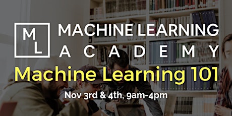 Basics - Machine Learning for Developers 101(2 Day Bootcamp) primary image