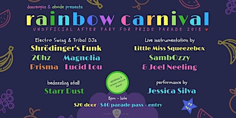 Rainbow Carnival (unofficial pride parade party)  primary image