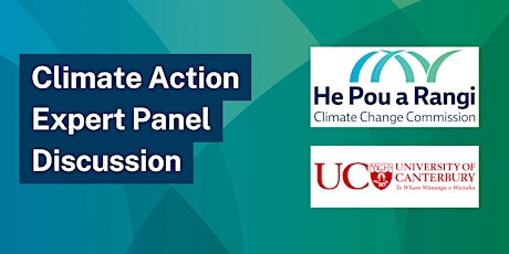 Imagen principal de Climate Action Panel Discussion with University of Canterbury