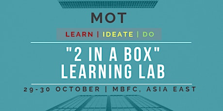 "2 in a Box" Learning Lab 2018 primary image