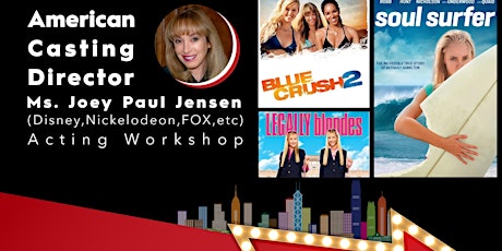 Exclusive 2 Day Masterclass with TOP Hollywood Casting Director! primary image