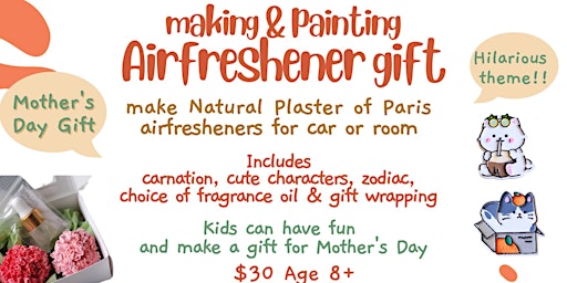 Imagem principal de Mother's Day Gift/Kids advanced Special-themed  crafting workshop-get10%off