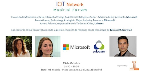 Imagen principal de IoT Madrid Forum Network - Afterwork