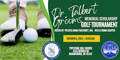 Dr. Talbert Grooms Memorial Scholarship Golf Tournament primary image