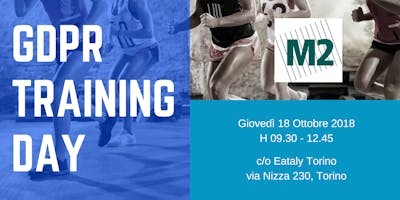 GDPR Training Day: 101/2018 GDPR Training Day: 101/2018