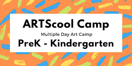 ARTScool Multi-day Art Camp for Preschool-Kindergarten primary image