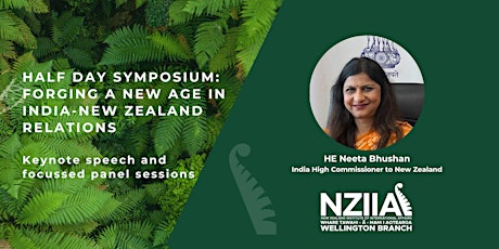 Imagem principal do evento Forging a new age in India- New Zealand Relations
