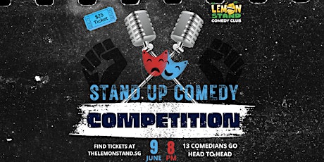 Comedy Competition | 9th June 2023 @ The Lemon Stand