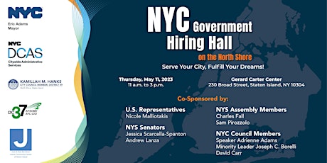 Primaire afbeelding van NYC Government Hiring Hall - May 11