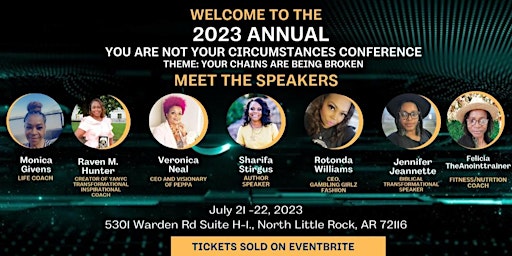 You Are Not Your Circumstances Conference