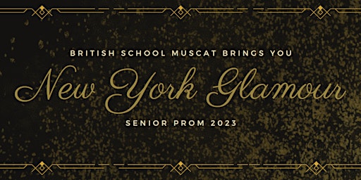 New York Glamour, a BSM Senior School Prom primary image