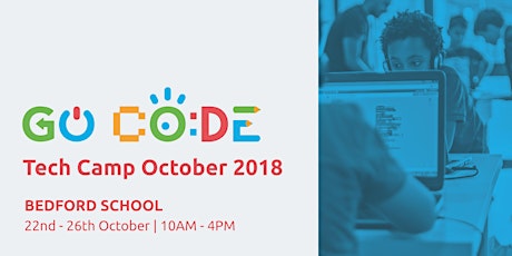 Kids Tech Camp 6 to 18 - October 2018 at Bedford School primary image