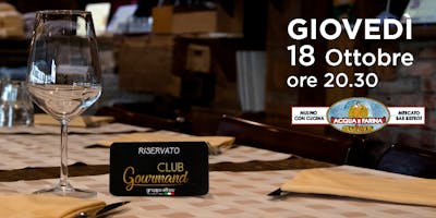 Incontro di Passioni, una cena del CLUB Gourmand di Gruppo Ethos Incontro di Passioni, una cena del CLUB Gourmand di Gruppo Ethos