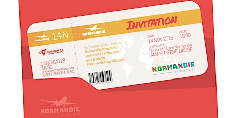 Image principale de Invitation soirée - Normandie Attractivité 