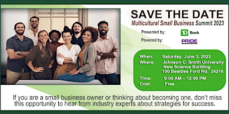 Multicultural Small Business Summit 2023 Presented by TD Bank