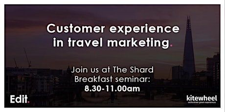 Customer experience in travel marketing  primary image