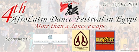 4th AfroLatin Dance Festival in Egypt primary image