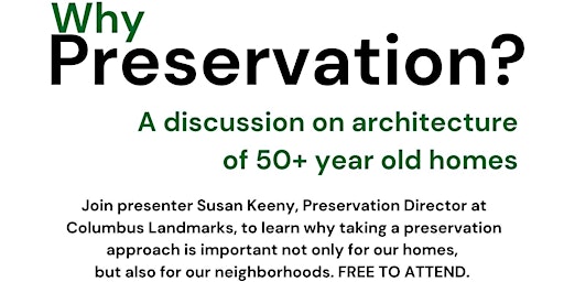 Why Preservation: Focus on Homes 50+ Years Old primary image