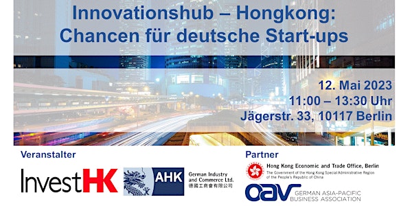 Innovationshub Hongkong: Chancen für deutsche Start-ups