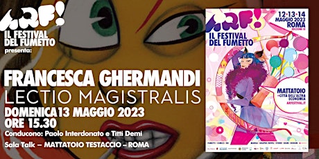 Hauptbild für FRANCESCA GHERMANDI – LECTIO MAGISTRALIS all ARF! Festival