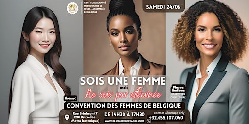 Primaire afbeelding van CONVENTION DES FEMMES DE BELGIQUE