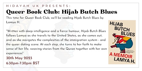 Hidayah Queer Book Club - Hijab Butch Blues