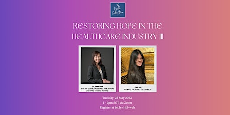 Imagen principal de Restoring Hope in the Healthcare Industry III