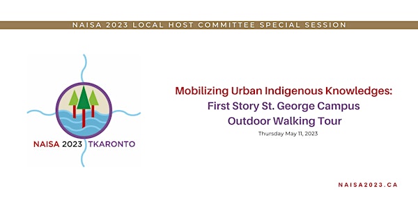 Mobilizing Urban Indigenous Knowledges: First Story St. George Walking Tour